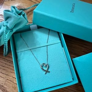 Tiffany & Co. Paloma Picasso Loving Heart Necklace